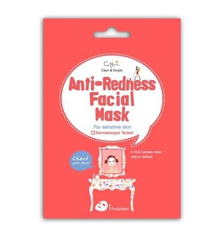 Anti-Redness Facial Mask maska niwelująca zaczerwienienia