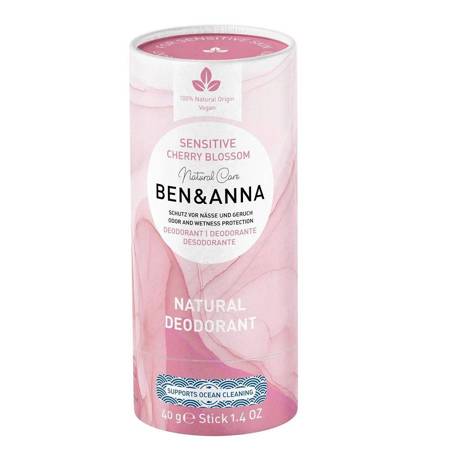 BEN&ANNA Natural Deodorant Sensitive Japanese Cherry Blossom 40g