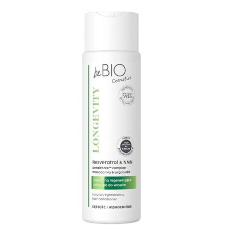 BeBio Longevity naturalna odżywka do włosów Gęstość i Wzmocnienie 250ml