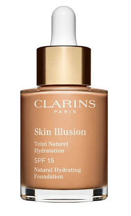 CLARINS Skin Illusion Natural Hydrating Foundation 108.5 Cashew SPF15 30ml