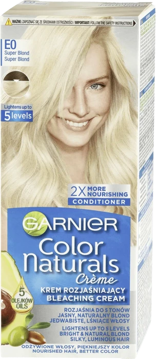 Color Naturals farba do włosów E01 Super Blond 1szt