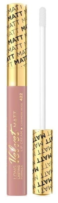 EVELINE Velvet Matt Lip Cream 422 Cashmere Pink 9ml