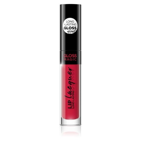 Eveline Cosmetics Gloss Magic Lip Lacquer 09 Vibrant Red-Rose 4.5ml