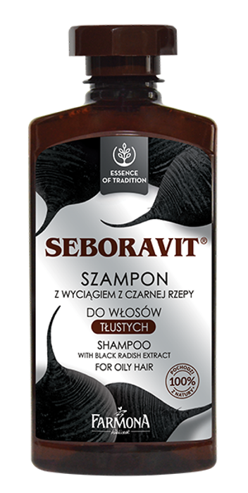 FARMONA Seboravit szampon z wyciągiem z czarnej rzepy 330ml