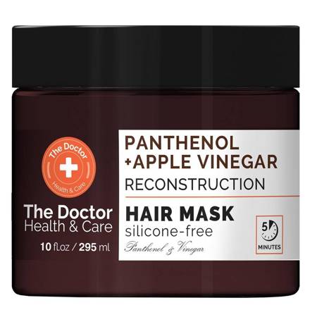 Health & Care maska do włosów rekonstruująca Ocet Jabłkowy + Pantenol 295ml
