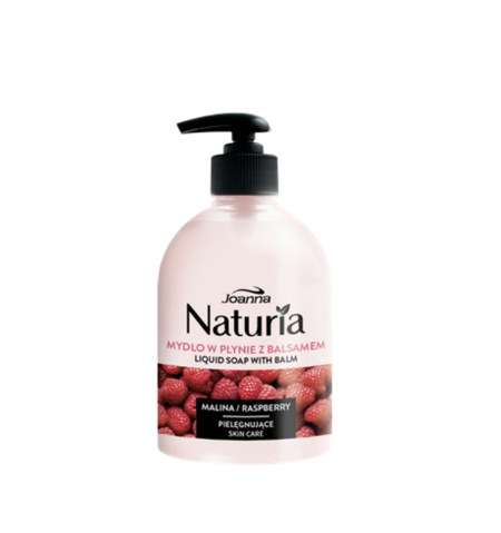 JOANNA Naturia Liquid Soap With Balm Malina 500ml