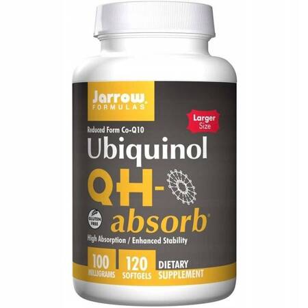 Jarrow Formulas Ubiquinol QH-absorb 100 mg 120 kapsułek