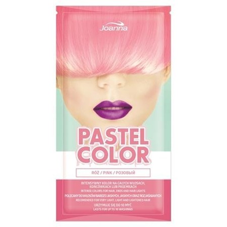 Joanna Pastel Color szampon koloryzujący Róż 35g