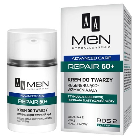 Men Advanced Care Face Cream Repair 60+ regenerująco-wzmacniający krem do twarzy 50ml