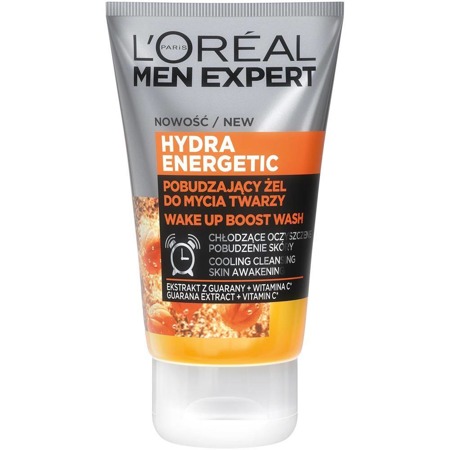 Men Expert Hydra Energetic energetyzujący żel do mycia twarzy 100ml