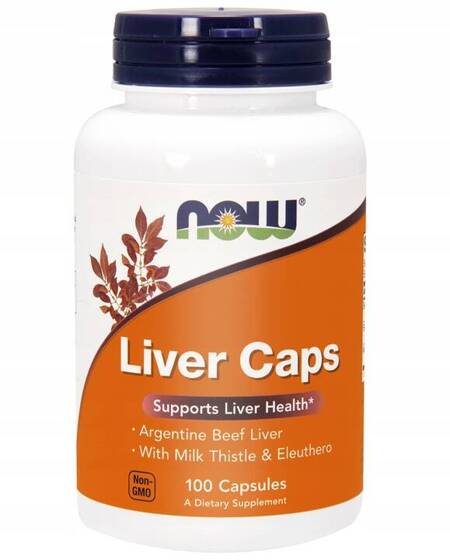 Now Foods Liver Caps (Wsparcie wątroby) 100 kapsułek