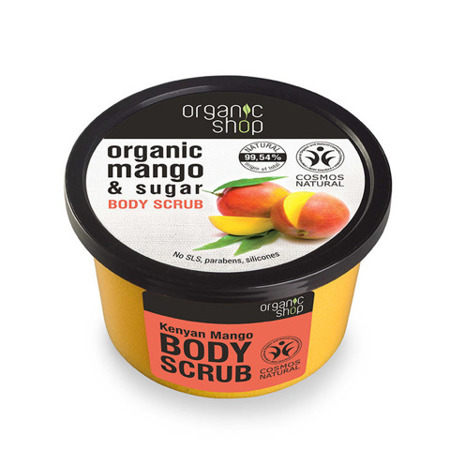 ORGANIC SHOP Organic Mango & Sugar Body Scrub  250ml