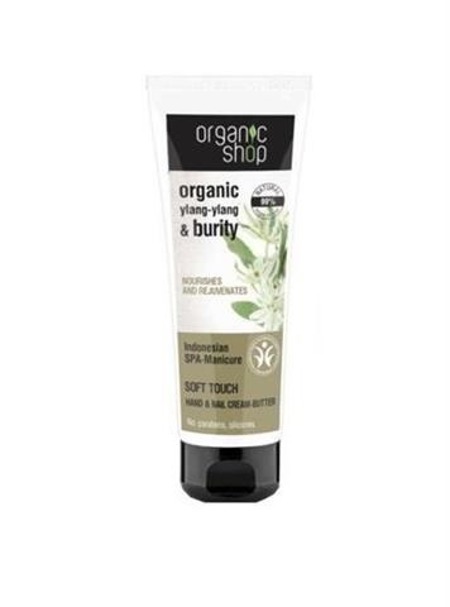 Organic Ylang-Ylang & Burity Soft Touch Hand&Nail Cream-Butter kremowe masło do rąk i paznokci 75ml