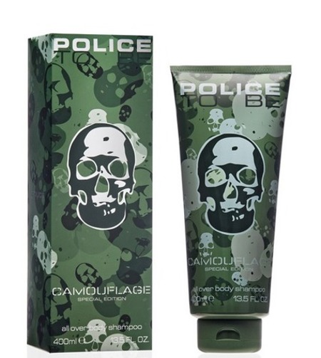 POLICE To Be Man Camouflage Special Edition all over body shampoo 400 ml