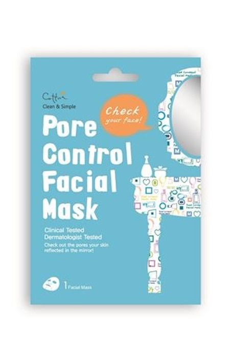 Pore Control Facial Mask maska na rozszerzone pory w płacie