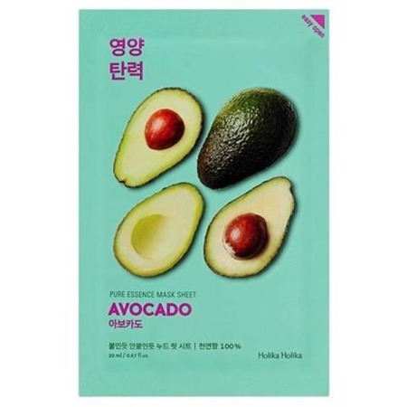 Pure Essence Mask Sheet Avocado antyoksydacyjna maseczka z ekstraktem z awokado 20ml