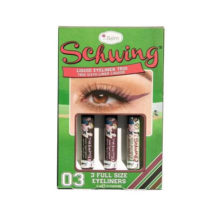 Schwing Liquid Eyeliner Trio zestaw eyelinerów w płynie 3x1.7ml