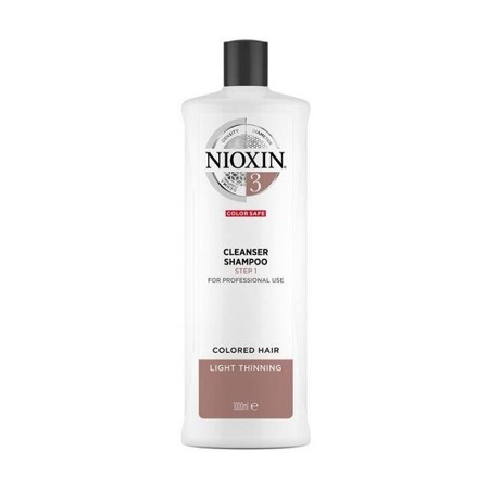 System 3 Cleanser Shampoo oczyszczający szampon do włosów farbowanych lekko przerzedzonych 1000ml