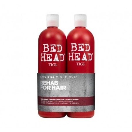 TIGI Bed Head Urban Antidotes Resurrection Conditioner 750ml + Shampoo 750ml