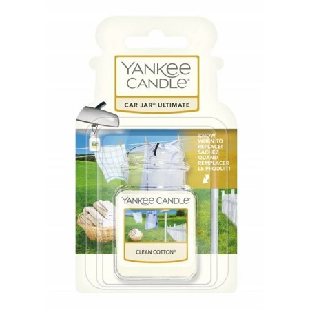 YANKEE CANDLE Car Jar Ultimate Clean Cotton 1sztuka