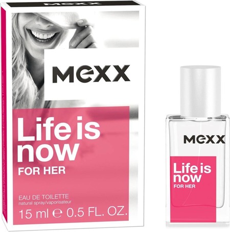 mexx life is now for her woda toaletowa 15 ml   