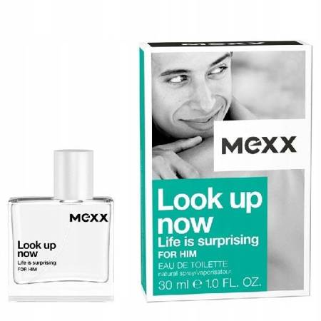 mexx look up now - life is surprising for him woda toaletowa 30 ml   