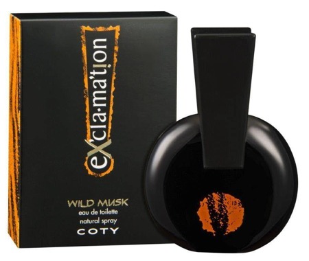 coty exclamation wild musk