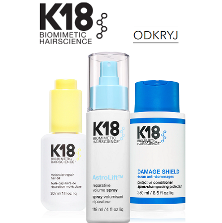Poznaj K18 Biomimetic Hairscience z przełomową molekułą K18Peptide™