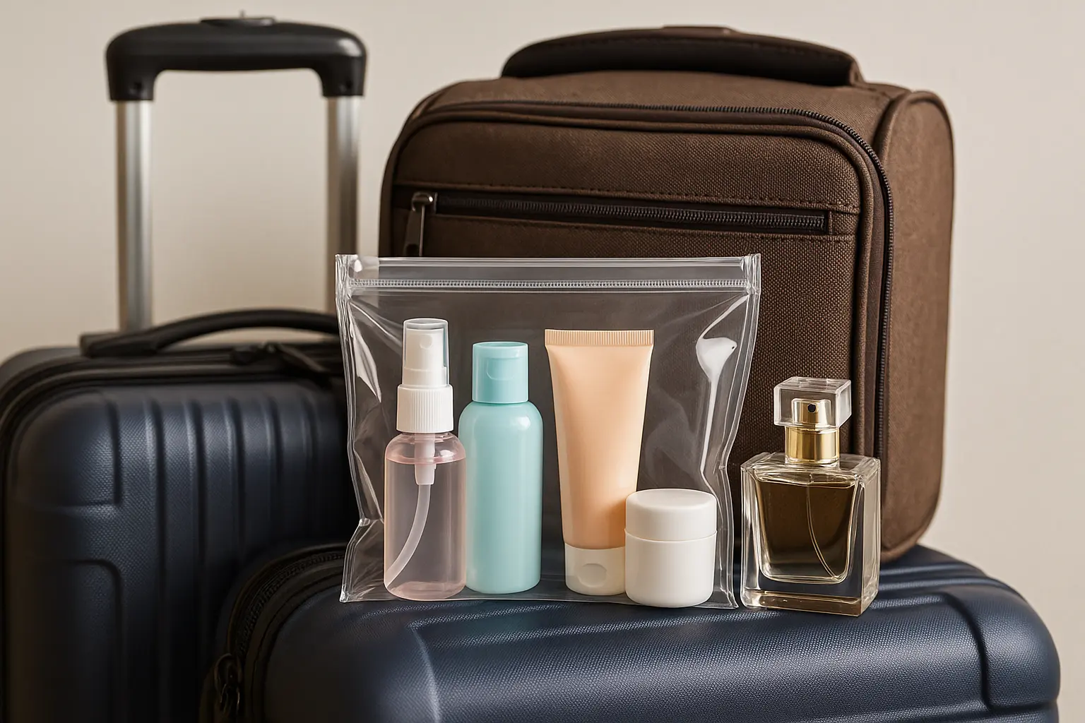 Kosmetyki i perfumy w bagażu podręcznym i rejestrowanym