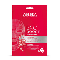 Weleda Exo Boost rozświetlająca maska w płachcie 20ml
