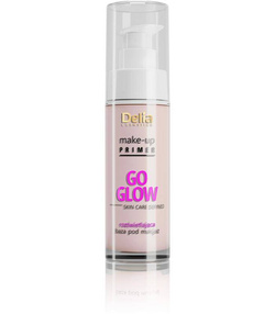 Delia Make-Up Primer Go Glow Skin Care Defined rozświetlająca baza pod makijaż 30ml