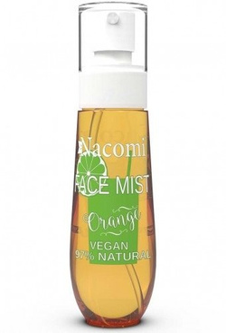 Nacomi Face Mist Vegan Natural Orange mgiełka do ciała i twarzy o zapachu Pomarańczy 80ml