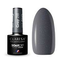 Soak Off UV/LED Gray lakier hybrydowy 218 5g