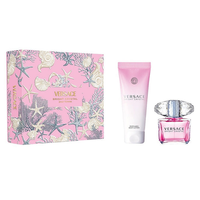 Versace Bright Crystal zestaw woda toaletowa spray 90ml + balsam do ciała 150ml