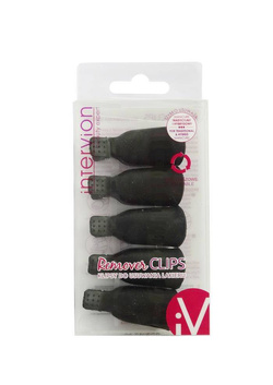 Inter Vion Remover Clips klipsy do zdejmowania lakieru 5szt.
