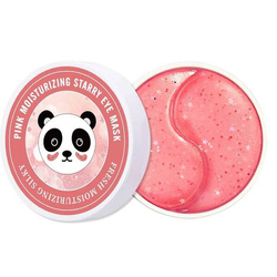 SersanLove Star kolagenowe płatki pod oczy z kwasem hialuronowym i naturalnymi ekstraktami Pink Starry 60szt.