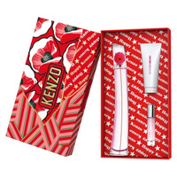 Kenzo Flower by Kenzo Poppy Bouquet zestaw woda perfumowana spray 100ml + balsam do ciała 75ml + woda perfumowana spray 10ml