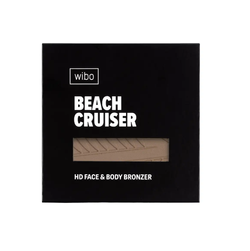 Wibo Beach Cruiser HD Body & Face Bronzer perfumowany bronzer do twarzy i ciała 02 Cafe Creme 16g