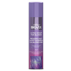 BIOVAX Ultra Violet suchy szampon dla blondynek 200ml