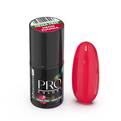 Excellent PRO Pro Colors Hema Free lakier hybrydowy 50 Neon Fuchsia 7g