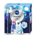 Nivea Fresh Skin zestaw odświeżający krem na dzień 50ml + dwufazowy płyn do demakijażu oczu 125ml + pielęgnująca pomadka do ust 4.8g