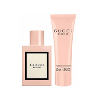 Gucci Bloom zestaw woda perfumowana spray 50ml + balsam do ciała 50ml