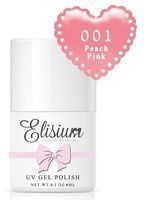 Elisium UV Gel Polish lakier hybrydowy do paznokci 001 Peach Pink 9g