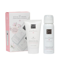 Rituals The Ritual of Sakura zestaw pianka pod prysznic w żelu 50ml + krem do ciała 70ml