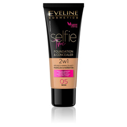 Eveline Cosmetics Selfie Time Foundation & Concealer kryjąco-nawilżający pokład i korektor 05 Beige 30ml