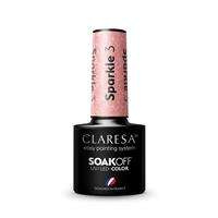 Claresa Soak Off UV/LED Sparkle lakier hybrydowy 3 5g