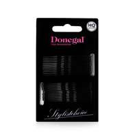 Donegal Wsuwki do włosów Czarne 5cm 5091 24szt.