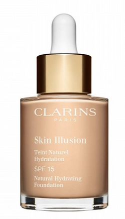 Clarins Skin Illusion Foundation SPF15 nawilżający podkład do twarzy 105 Nude 30ml