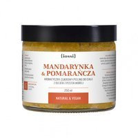 Mandarynka & Pomarańcza aromatyczny cukrowy peeling do ciała z olejem z pestek moreli 250ml