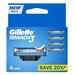 Gillette Mach3 wymienne ostrza do maszynki do golenia 4szt